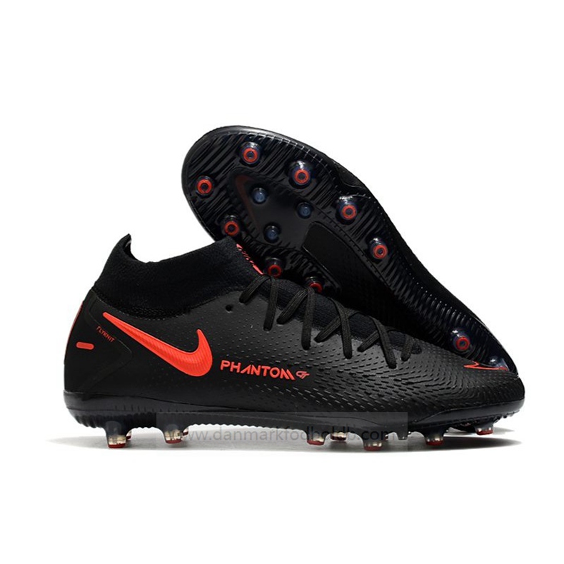 Nike Phantom GT Elite Df Ag-Pro Fodboldstøvler Herre – Rød Grå – fodboldstøvler udsalg,billige fodboldstøvler