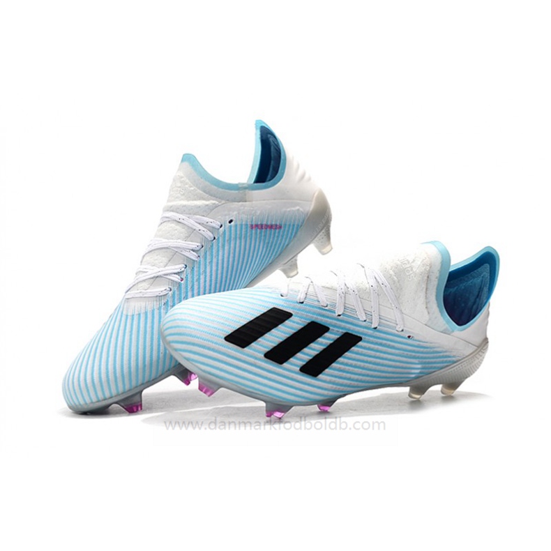 Adidas X 19.1 FG Herre Hvid Sort – udsalg,billige fodboldstøvler