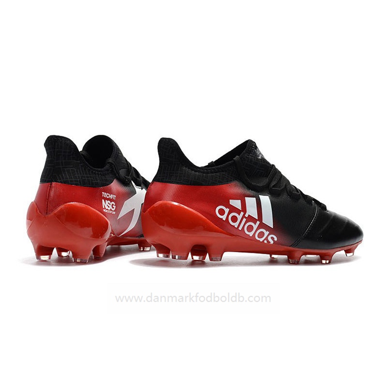 Lover bjerg Mindst Adidas X 17.1 FG Fodboldstøvler Herre – Sort Rød – fodboldstøvler  udsalg,billige fodboldstøvler
