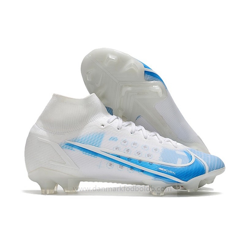 Nike Mercurial Superfly VIII Elite FG Fodboldstøvler – Hvid Grøn – fodboldstøvler udsalg,billige fodboldstøvler
