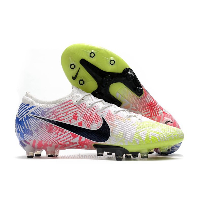 Nike Mercurial Vapor 13 Elite Ag-Pro Fodboldstøvler Herre – Neymar Hvid Sort Rød – fodboldstøvler udsalg,billige
