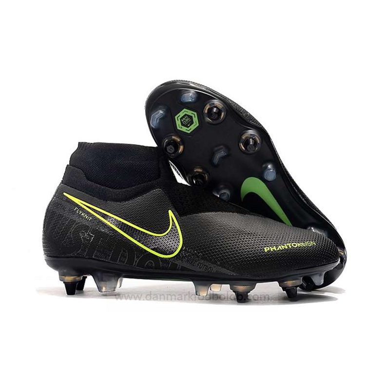 Nike Phantom Vision DF SG-Pro Anti-Clog Sort – fodboldstøvler fodboldstøvler
