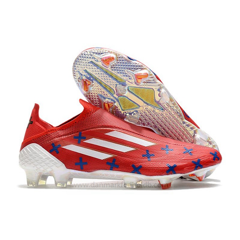 X Speedflow + FG Herre – Rød Hvid Blå Limited Edition udsalg,billige fodboldstøvler