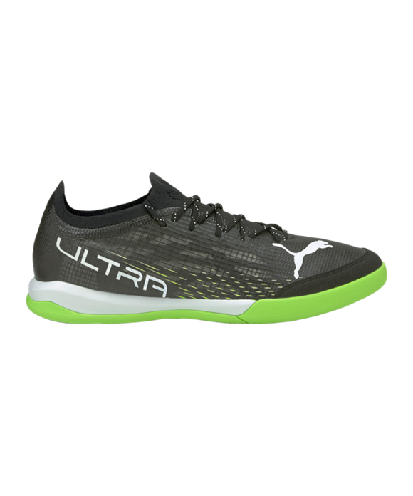 Puma ULTRA 1.3 Under the Lights Pro Court – Sort Grøn Hvid F02