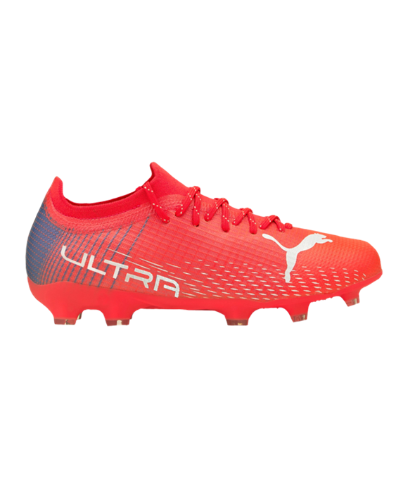 Puma ULTRA 2.3 Faster Football FGAG Børn – Rød Hvid F01