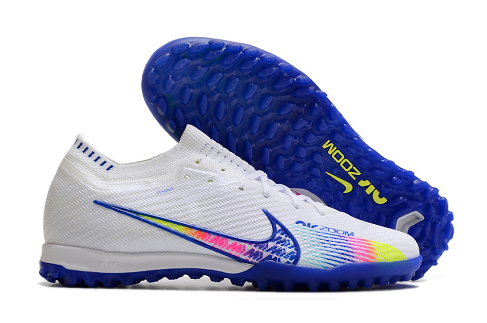 Nike Air Zoom Mercurial Vapor XV Elite TF Fodboldstøvler Hvid Blå