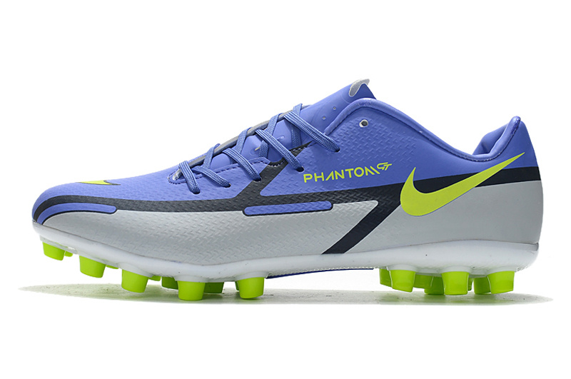Nike Phantom GT2 AG Fodboldstøvler Blå Hvid Grøn