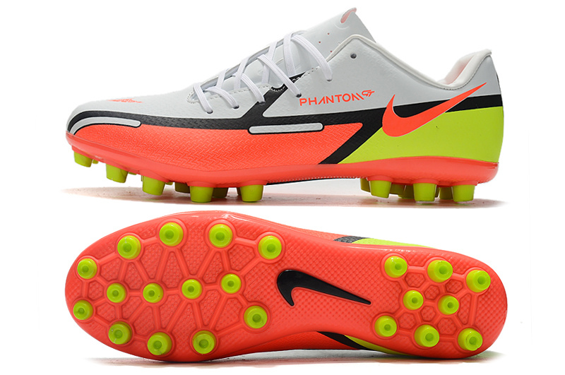 Nike Phantom GT2 AG Fodboldstøvler Hvid Orange Grøn