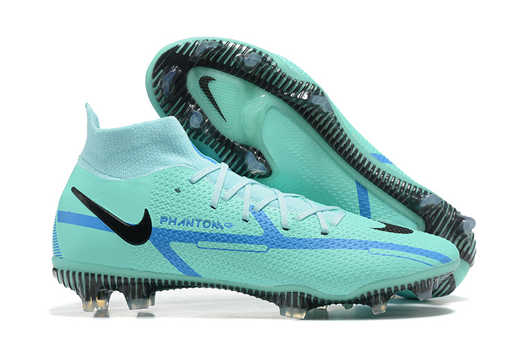 Nike Phantom GT2 Dynamic Fit Elite FG Fodboldstøvler Grøn Blå
