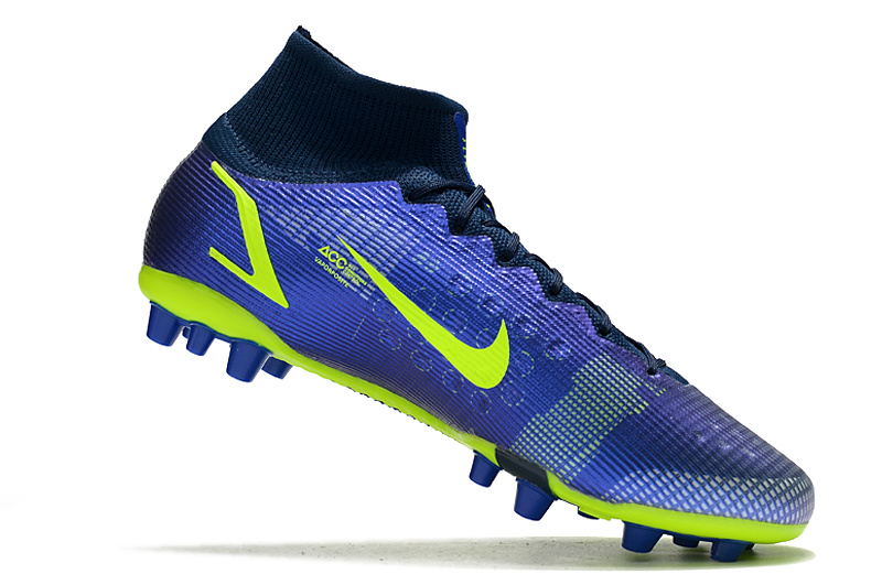 Nike Superfly 8 Elite AG Fodboldstøvler Blå Grøn