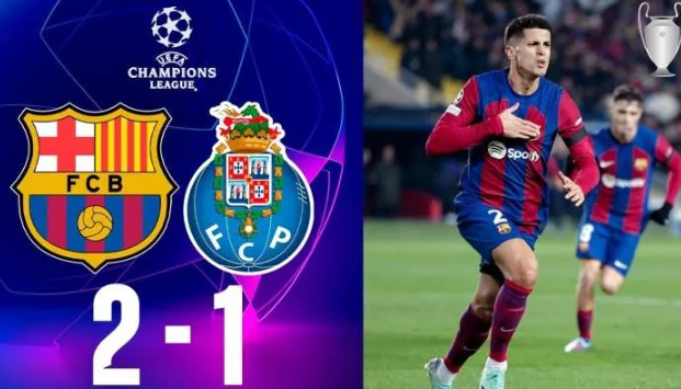 Barcelona sikrer sig knockout-kvalifikation til Champions League med sejr over Porto