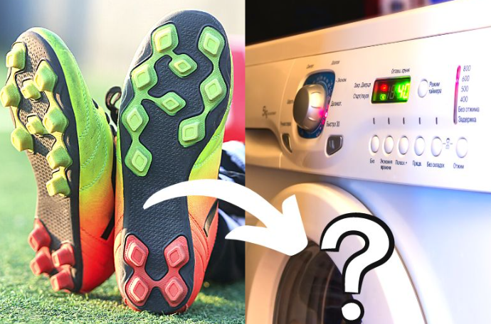 Kan man vaske fodboldstøvler i vaskemaskinen?